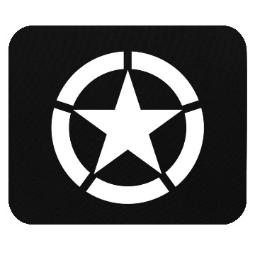 Discover US Army WWII Emblem Type 2 Mouse Pads
