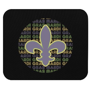 Discover Mardi Gras New Orleans Mouse Pads