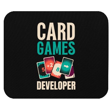 Discover Card Games Developer Mouse Pads