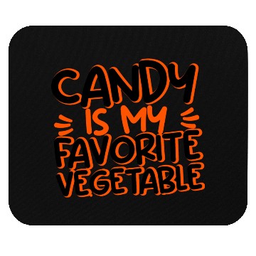 Discover Candy Is My Favorite Vegetable 3 Mouse Pads