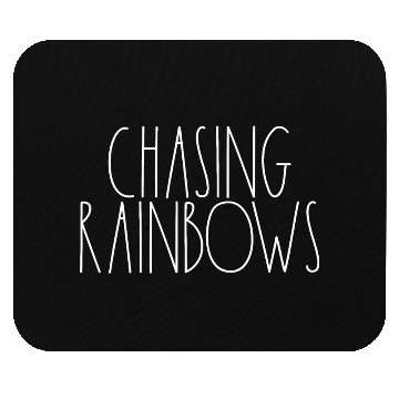 Discover Chasing Rainbows White Rae Dunn Inspired Decor Mouse Pads