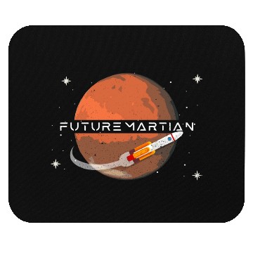 Discover Future Martian Mars Planet Space Lover Mouse Pads