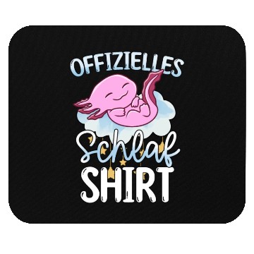 Discover Official Sleep Mouse Pads Axolotl