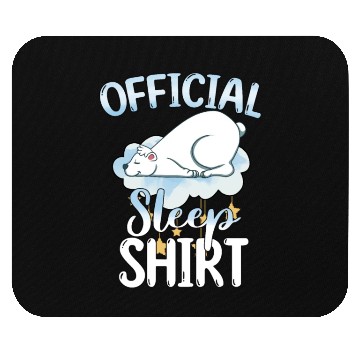 Discover Official Sleep Mouse Pads Bear