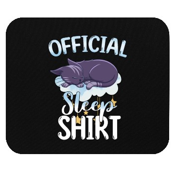Discover Official Sleep Mouse Pads Cat