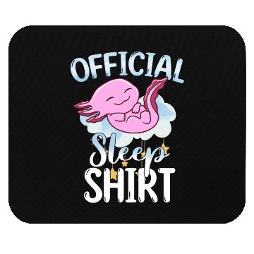Discover Official Sleep Mouse Pads Axolotl