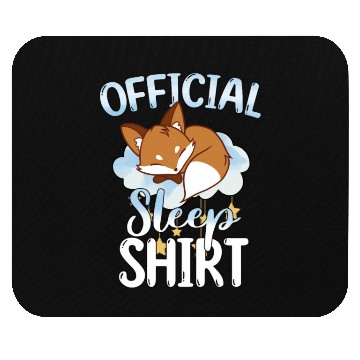 Discover Official Sleep Mouse Pads Fox