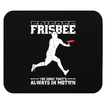 Discover Frisbee: The game that's always in motion - Mouse Pads