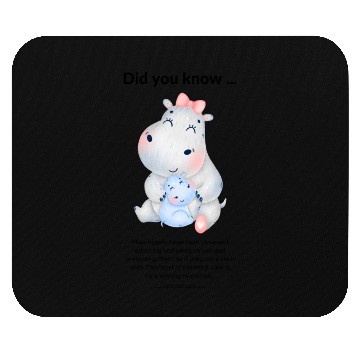 Discover Did you know ... hippo Mouse Pads
