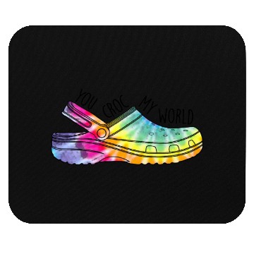 Discover rainbow world summer Mouse Pads