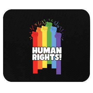 Discover Pride LGBTQ. Human rights Mouse Pads
