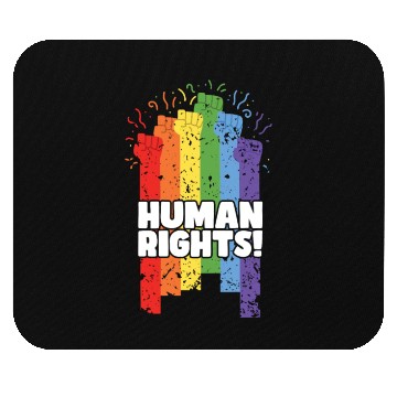 Discover Pride LGBTQ. Human rights Mouse Pads