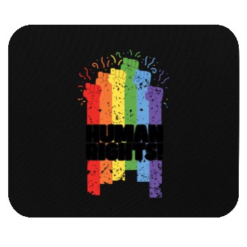 Discover Pride LGBTQ. Human rights Mouse Pads