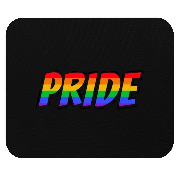 Discover Pride LGBTQ. Statement Mouse Pads