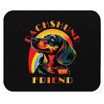Discover Dachshund The Best Friend Mouse Pads