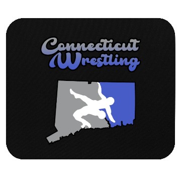 Discover Connecticut Wrestling Mouse Pads
