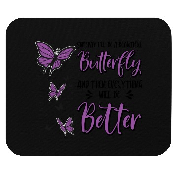 Discover Celestial Butterfly Mystical Butterfly Lover Mouse Pads