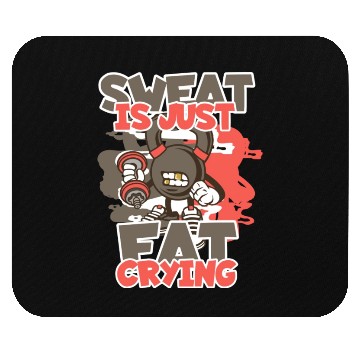 Discover Fitness Gym Workout Slimming Sweat Mouse Pads
