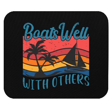 Discover Boating Boat Captains Boating Sailing Cruise Ship Mouse Pads