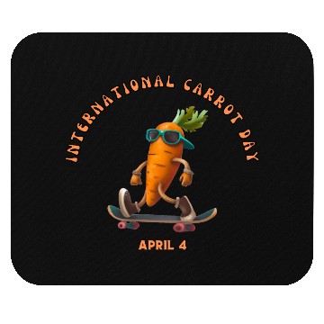 Discover International Carrot Day April 4 Mouse Pads