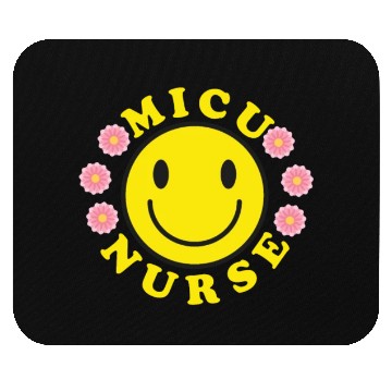 Discover Funny MICU Nurse Design Mouse Pads