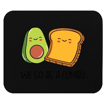 Discover Siblings Avocado Toast Combo Big Sister Brother Mouse Pads