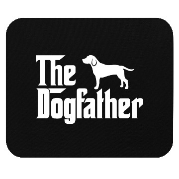 Discover The Dogfather - Funny Beagle Dad Mouse Pads