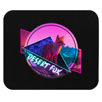 Discover Desert Fox 1980s Original / 砂漠のキツネ Mouse Pads