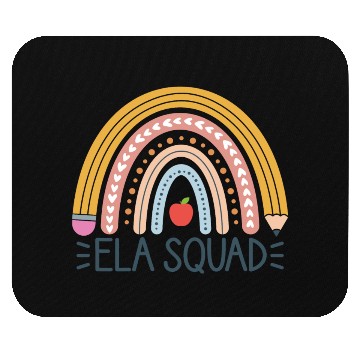 Discover English Language Arts Teacher, ELA Squad Mouse Pads