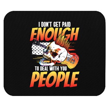 Discover I Hate People Humor Misanthrope Meanness Mouse Pads