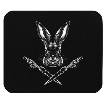 Discover Jolly Roger Easter Funny Bunny Apparel for Egg Mouse Pads