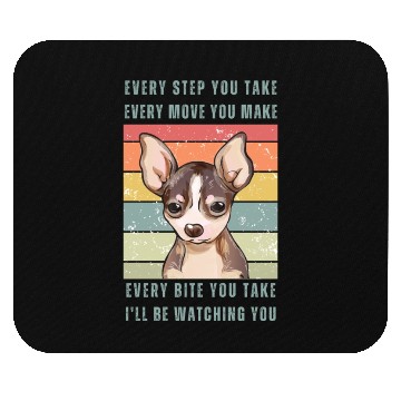 Discover Every Bite You Take - Chihuahua Mouse Pads
