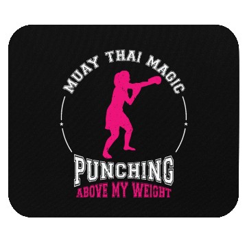 Discover International Women's Day Muay Thai Girl Power Mouse Pads