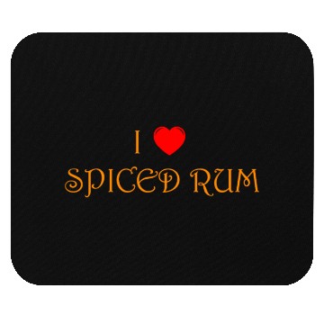 Discover I love spiced rum Mouse Pads