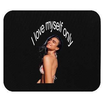 Discover I love myself only Mouse Pads