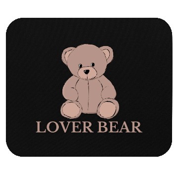 Discover Lover Bear Cool design fashionable summer 100% Mouse Pads