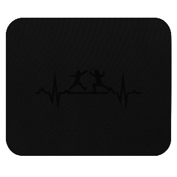 Discover Fencing Sport Fun Present Mouse Pads