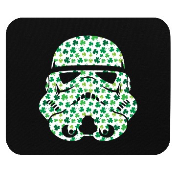 Discover Stormtrooper Saint Patricks Day Mouse Pads