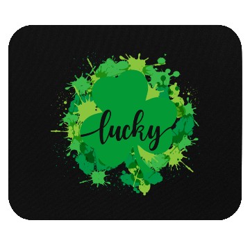 Discover Watercolor Saint Patrick Day Mouse Pads