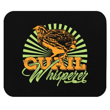 Discover Quail Whisperer Farmer Farming Gift Mouse Pads
