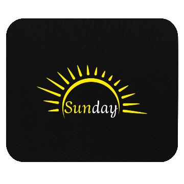 Discover Sunday Mouse Pads