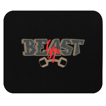 Discover GYM BEAST. Mouse Pads