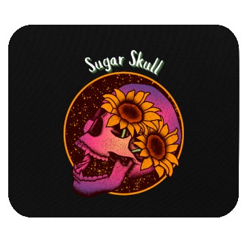 Discover Sugar Skull Mouse Pads