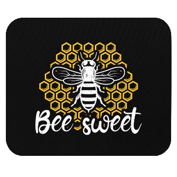 Discover Beekeeping Romantic Honey Lover Mouse Pads
