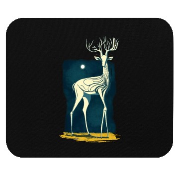 Discover Moon Deer Mouse Pads