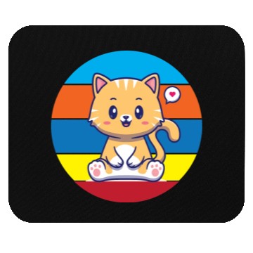 Discover Nice cat in the Mouse Pads
