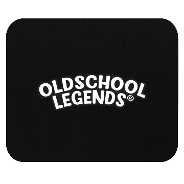 Discover Oldschool Legends ® Typography 152 Mouse Pads