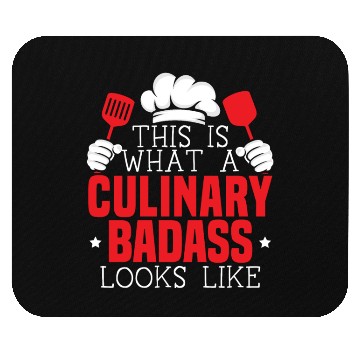 Discover Culinary Gangster Pastry Chef Cooking Culinary Mouse Pads