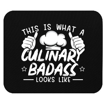 Discover Culinary Gangster Pastry Chef Cooking Culinary Mouse Pads