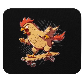 Discover Chicken Farmer Chicken Whisperer Skateboard Lover Mouse Pads